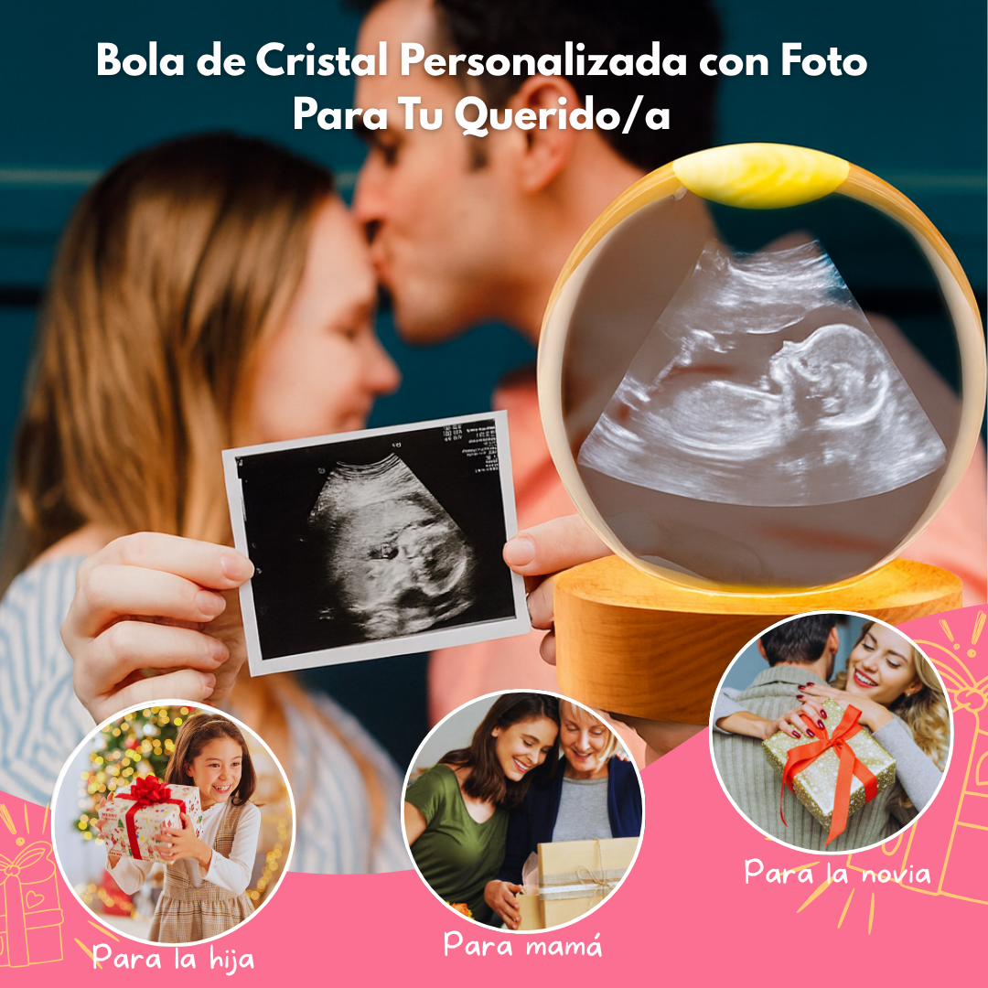 Esfera de Cristal Eterna Personalizada