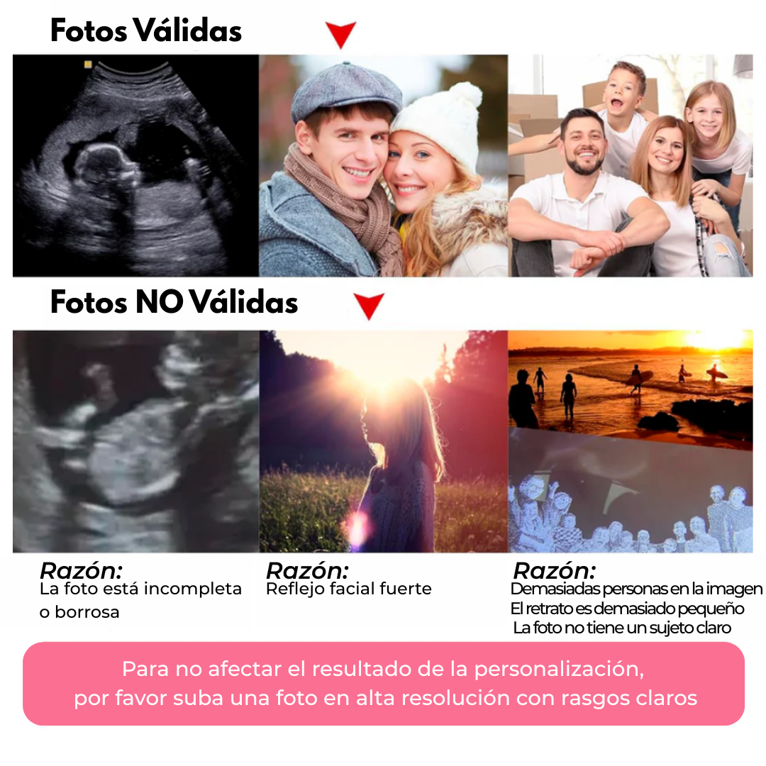 Esfera de Cristal Eterna Personalizada